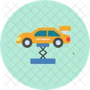 Auto heben  Symbol