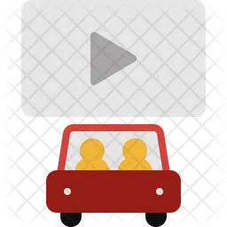 Autokinofilm  Symbol