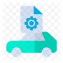 Auto Konfiguration Getriebe Icon