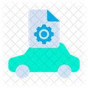 Auto Konfiguration Getriebe Icon