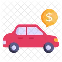 Autokosten  Symbol