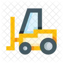 Autoloader Forklift Shipping Icon