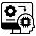 Automacao De Sistema Configuracao On Line Inteligencia Artificial Ícone