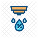 Automated Humidity Sensor Climate Control Air Quality Icon