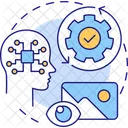 Automated Image Recognition Icon