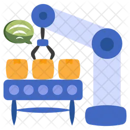 Automated Production Line  Icon