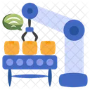Automated Production Line  Symbol