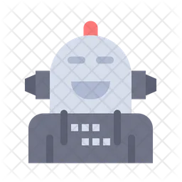 Automated Robot  Icon