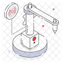 Internet Connection Isometric Icon Design Icon