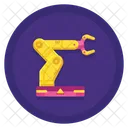 Automated Robotic Arm  Icon