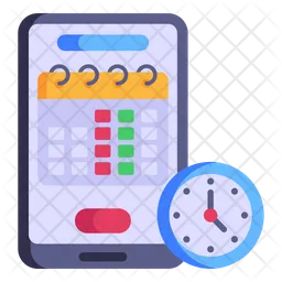 Automated Schedule  Icon