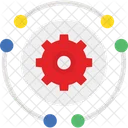 Automated Service Business Cog Icon