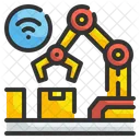 Automatic Manufacturing Robot Icon