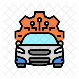 Automatic Car System  Icon