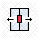 Door Open Arrow Icon