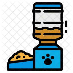 Automatic Food Water  Icon