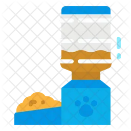 Automatic Food Water  Icon