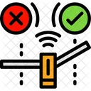 Automatic Gate Automated Self Operating Icon