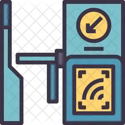 Automatic Gate Payment  Icon
