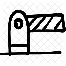 Automatic Road Barrier Icon