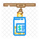 Automatic Savings Budget Icon