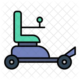 Automatic Wheelchair  Icon