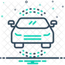 Automovel Passageiro Carro Ícone