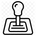 Automatikgetriebe Schalthebel Symbol