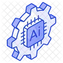 Automation Microprocessor Artificial Icon