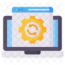 Automation Laptop Website Icon