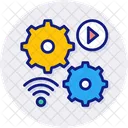 Automation Action Cogwheel Icon