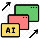 Automation Software Development Ai Upgrade Scale Up Icon