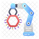 Automation Robotic Arm Bot Icon