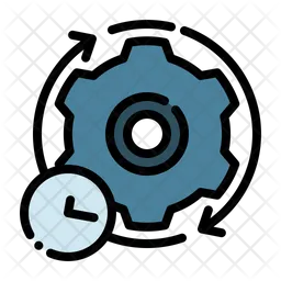 Automation Testing Icon - Download in Colored Outline Style