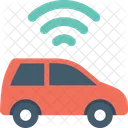 Wifi Signals Car Icon