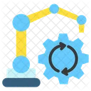 Processus Robot Tache Icône