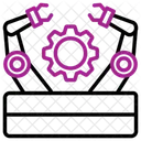 Automatisation Des Processus Robotises Robot Processus Icône