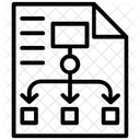 Flux De Travail Automatisation Plan Du Site Icône