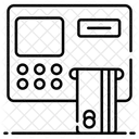 Automatische Zahlung Geldautomat Geldautomat Symbol