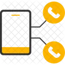 Automatischer Anrufverteiler  Symbol