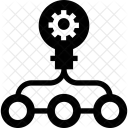 Automatisierte Lösung  Symbol