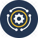 Automatisierter Service  Symbol