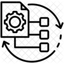 Automatisierung System Schleife Symbol