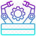 Automatizacion De Procesos Roboticos Icono