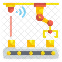 Automatizacion De Sensores Inteligente Industria Icon