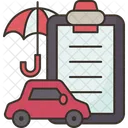 Automobile Insurance Car Icon
