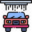 Automobile Car Wash Cleaning Icon