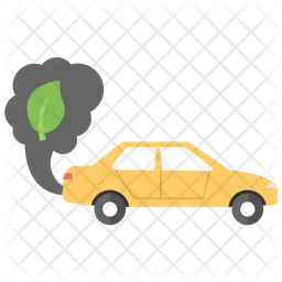 Automobile Pollution  Icon