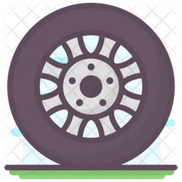 Automobile Wheel  Icon