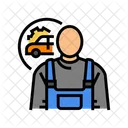 Automotive Body Glass Icon